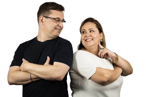 As duas pessoas à frente da agência Integrar